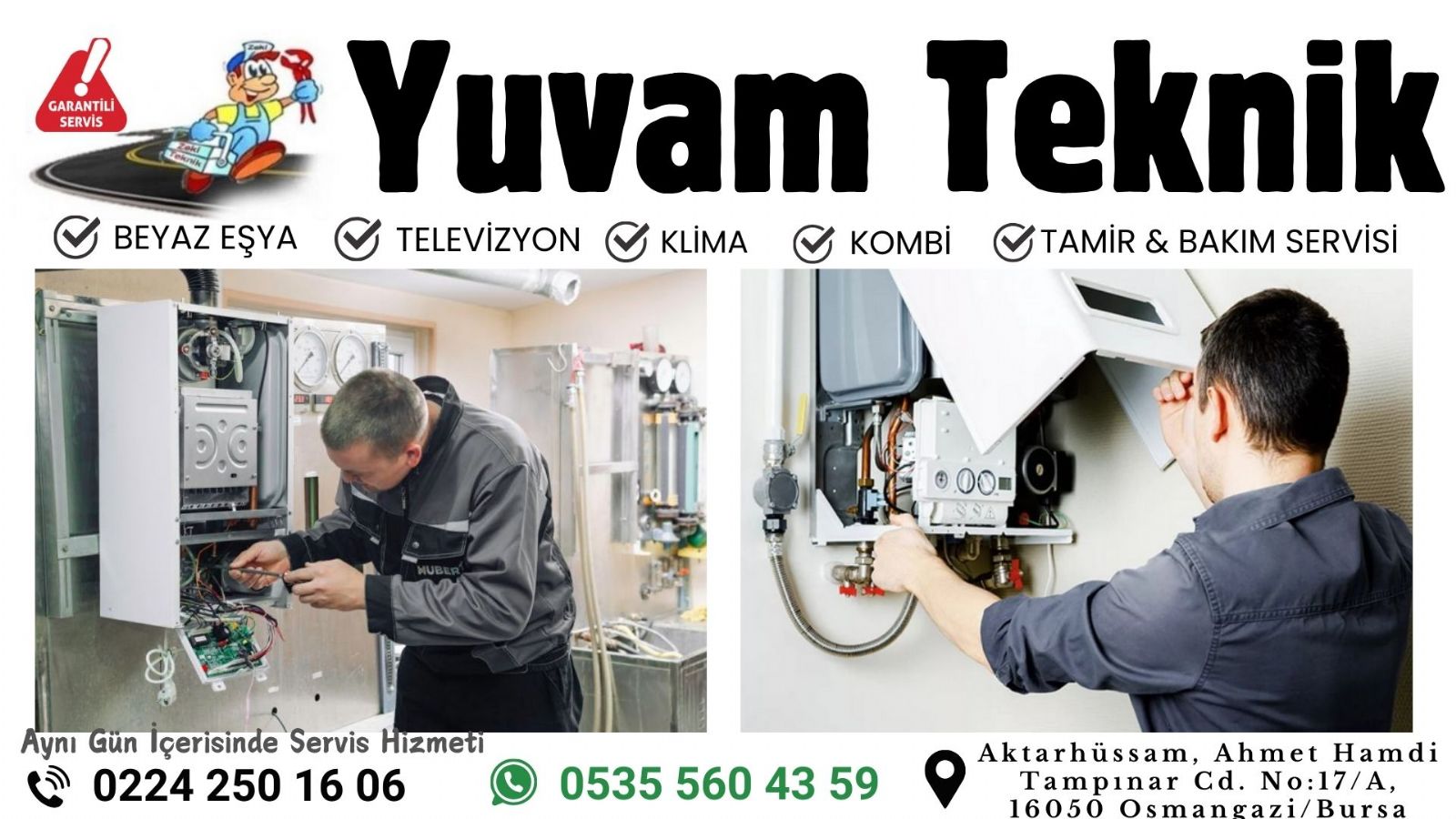 Bursa Yıldırım Kombi Bakım Ücretleri